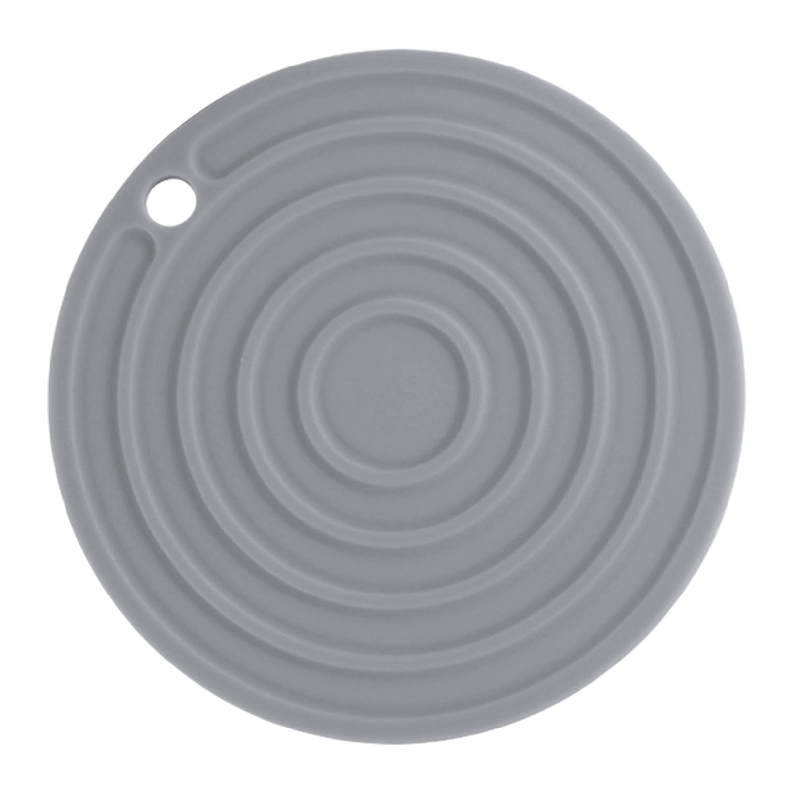 Yhplxyuus Silicone Dining Table Mat Household Round Insulated Placemat Practical Heat Insulation Pan Pad Household Meal Pad