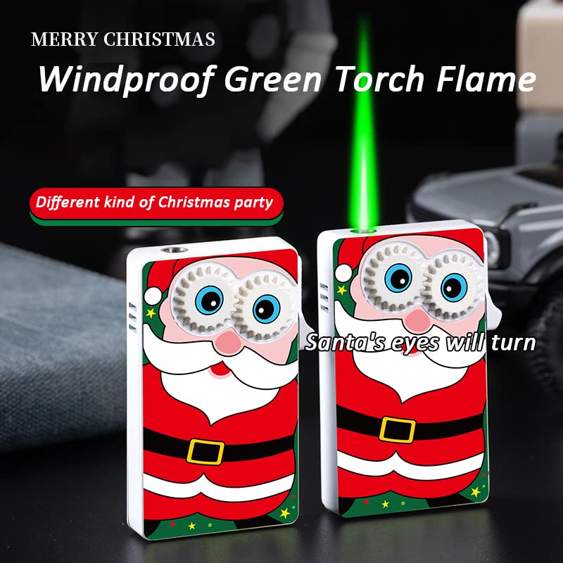 Encendedor Mini Jet Torch Santa Claus miniatura 2