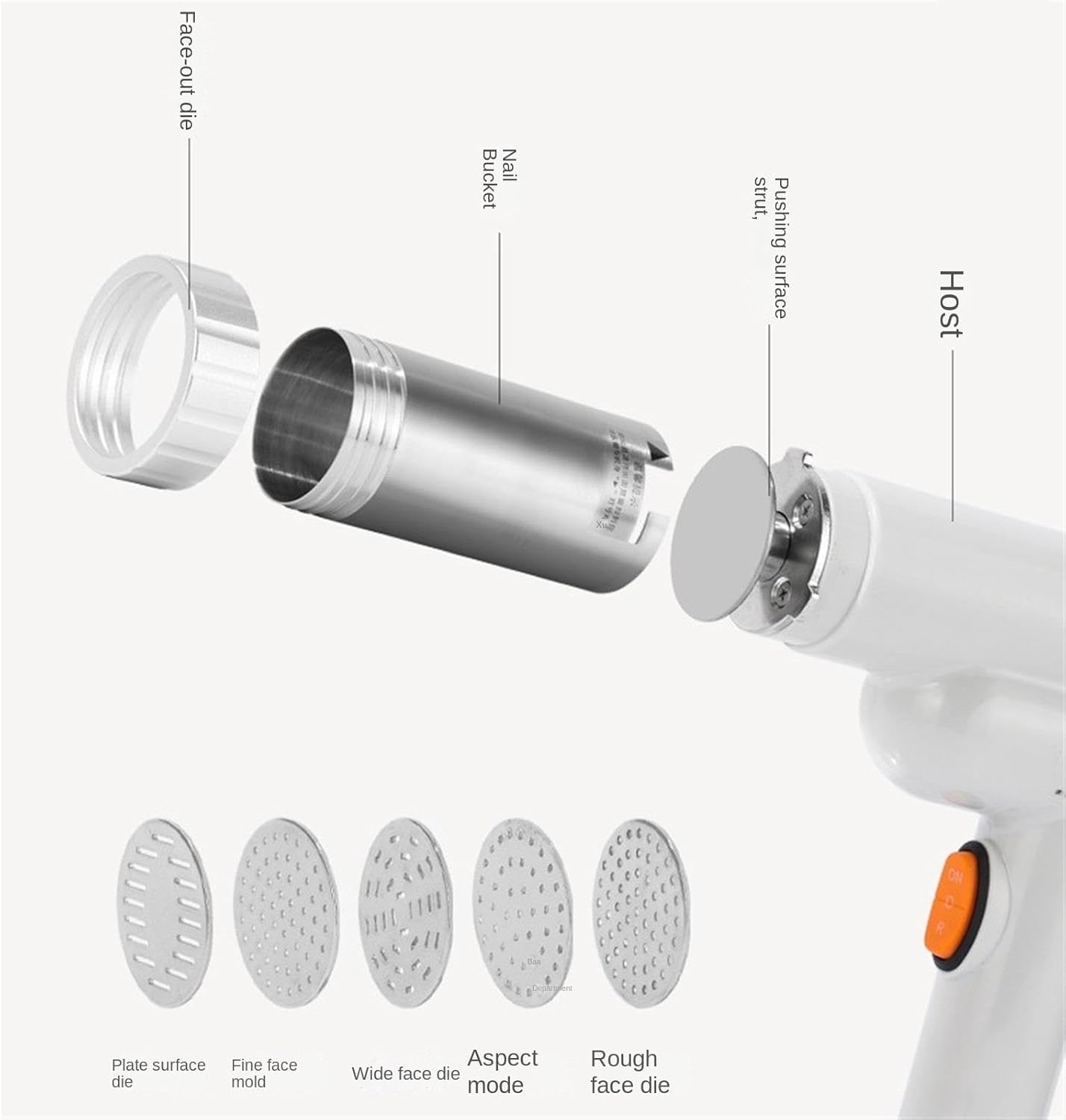 Noodle Machine, Electric Pasta Maker Machine Stainless Steel Rechargeable Noddle Making Homemade Spaghetti Ramen
