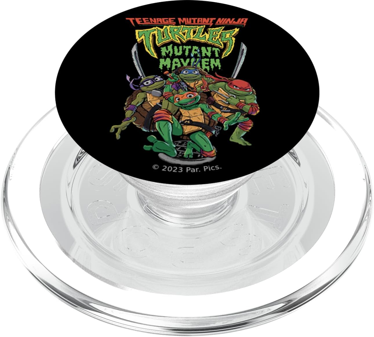 Teenage Mutant Ninja Turtles: Mutant Mayhem Group PopSockets PopWallet for MagSafe