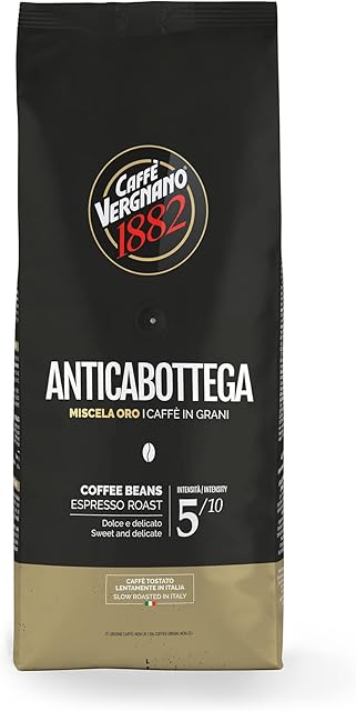 Caffè Vergnano 1882 Ziarna kawy Anticabottega - 1 opakowanie zawiera 1 kg