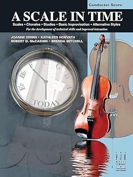 Paperback A Scale in Time, Conductor's Score Book