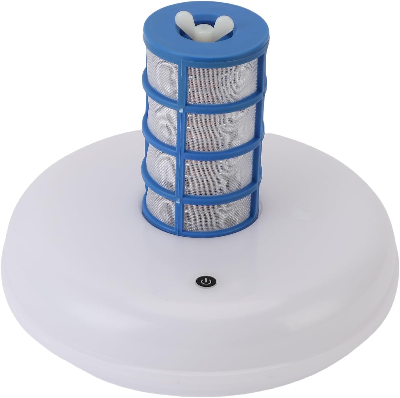 AUNMAS Solar Pool Ionizer, Swimming Pool Cleaner with Color Changing LED and Copper Anode, for In Ground and Above Ground Pools