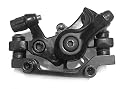 CYBIC Bicycle Disc Brake Caliper Set, Black Metal, 140-160mm Compatible, Professional Cycling Component gallery image
