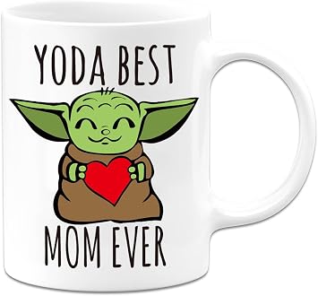Mothers Day Mom Gifts - baby yoda Best Mom Ever Mothers Day Mug,Mothers Day Gifts For Mom From Daughter, Son, Funny Gift For Mom Who Have Everything