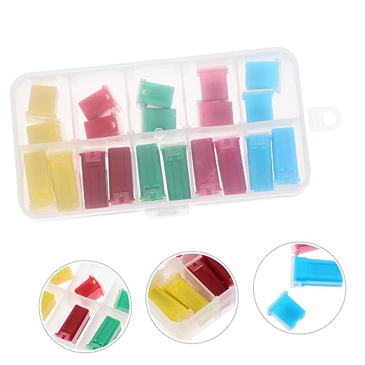 Kit de 20 fusibles micro para automóvil VALICLUD: protección integral de circuitos, fácil instalación y compatibilidad con diversos modelos miniatura 6