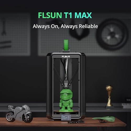 Miniatura 7 de Impresora 3D oficial FLSUN V400 Delta de 15.748ins velocidad de impresión rápida con extrusora directa de metal completo de 7 pulgadas, soporte de