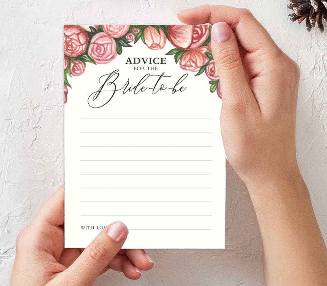 Floral Theme Bachelorette Party Games Set Bundle of 5 (Activities for 50 Guest) Fun Bridal Shower Games Set