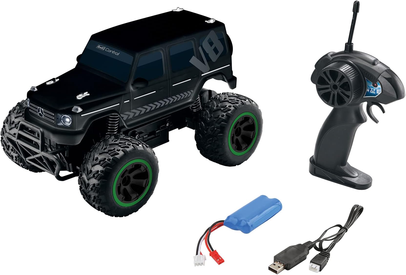 Revell Control 24463 RC Car Mercedes G-Class Radio Controlled, Black