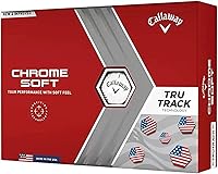 Vista 6 de Callaway Golf 2022 Chrome Soft Golf Balls (True Track (Red/Blue)