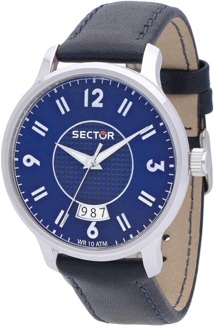 Sector No Limits Herenhorloge Collectie 230 Limited Edition Chronograaf Kwarts R3271661027 Blauw 43mm Riem 2113676450