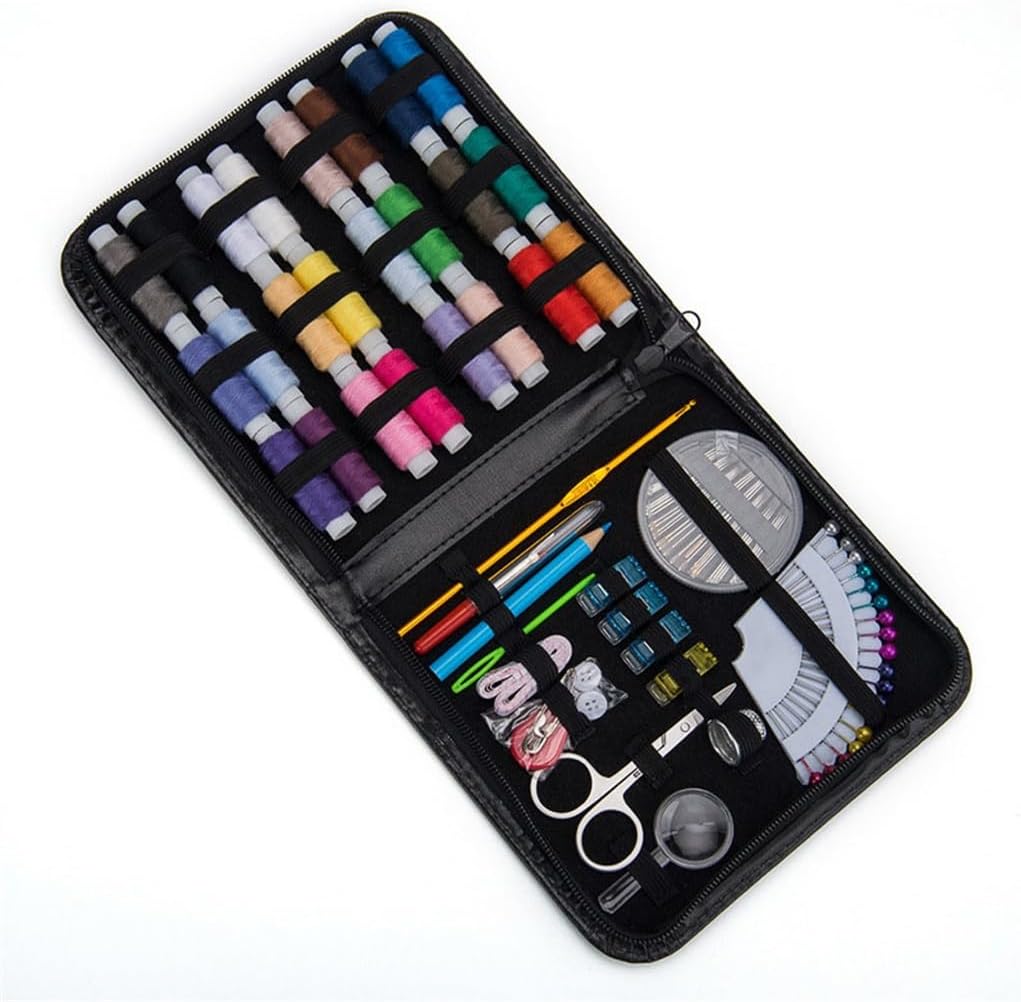 ASWRTYJO Multi Piece Needle and Thread Bag Set Household Portable Needle and Thread Box Tools