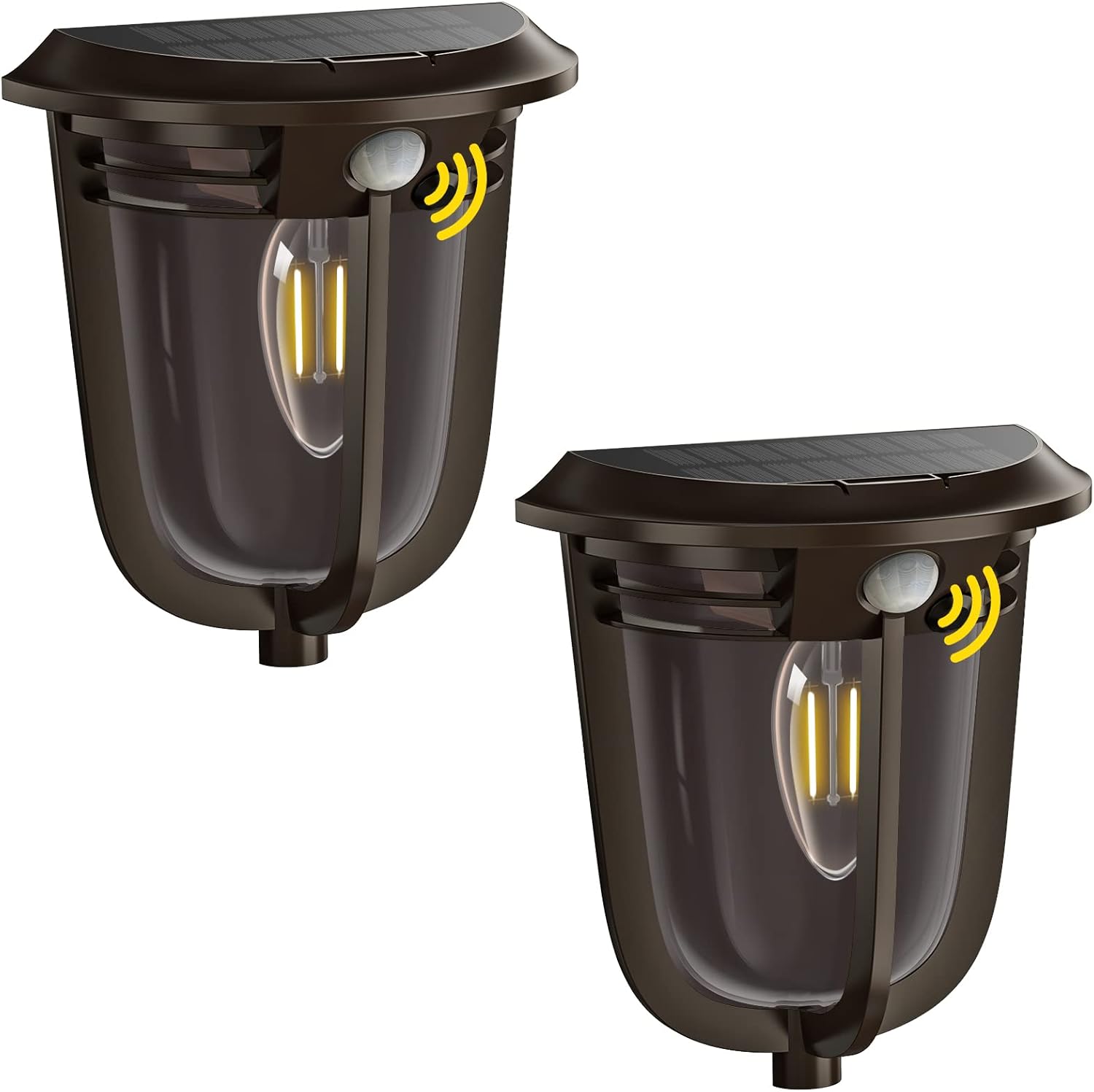 Lampione Solare SQUADO LED Con Sensore Movimento - 160 COB, Impermeabile IP65, Per Giardino E Cortile - Foto 4