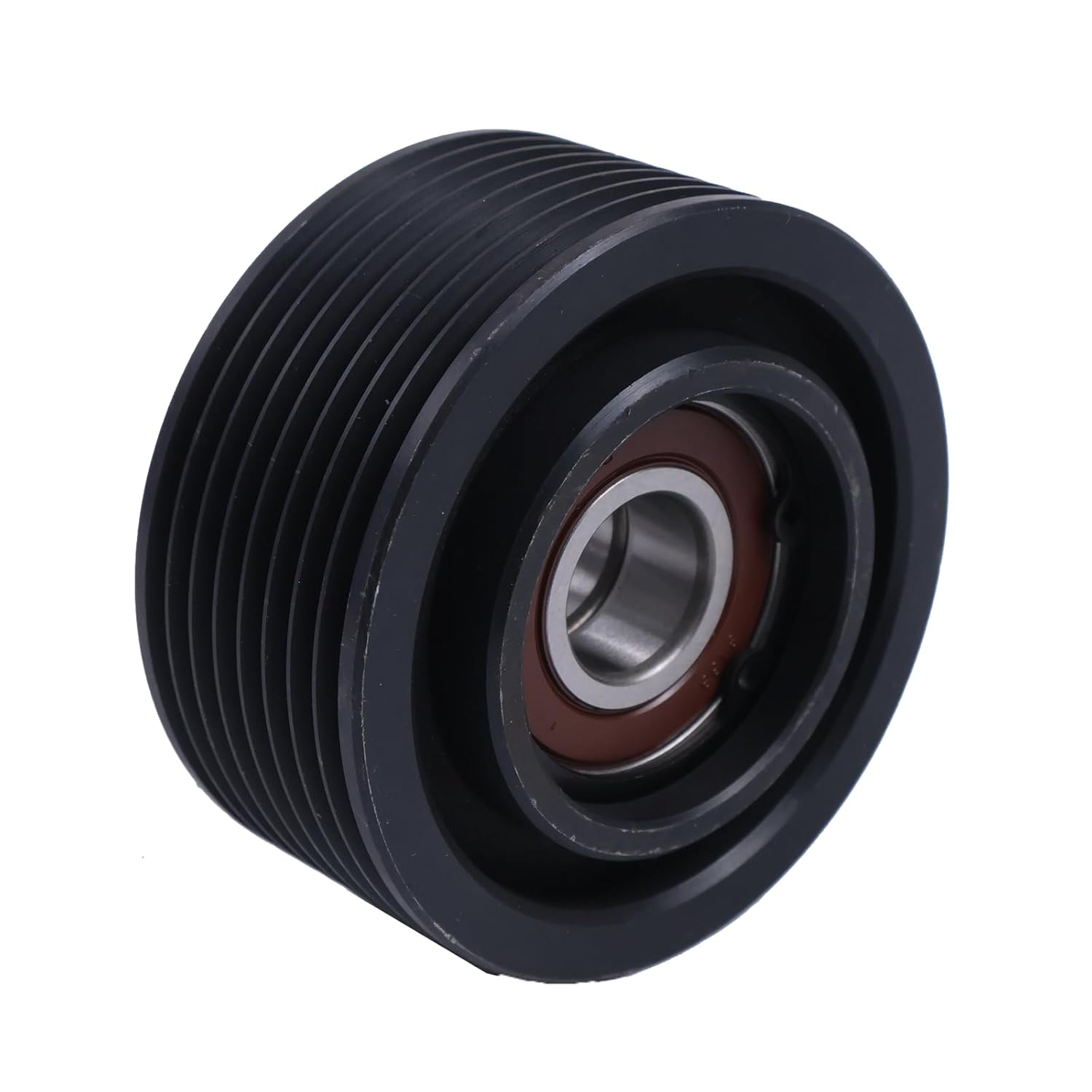 Idler Pulley RE540557 Compatible for John Deere 4045 6090 Engine 7200R 7215R 7230R W100 E330 E360 E380 E400