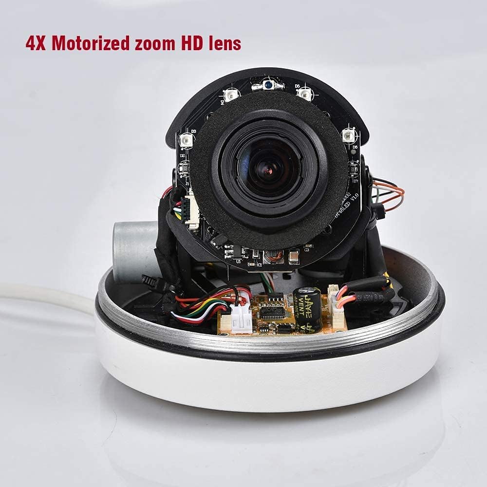 EVERSECU 1pcs 2mp 4X HD Analog PTZ Dome Camera + 1pcs 4D PTZ Keyboard…