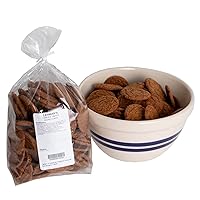 Vista 6 de Lehman's Ginger Snaps - Galletas crujientes y crujientes clásicas, paquete de 2 bolsas de 1.25 libras