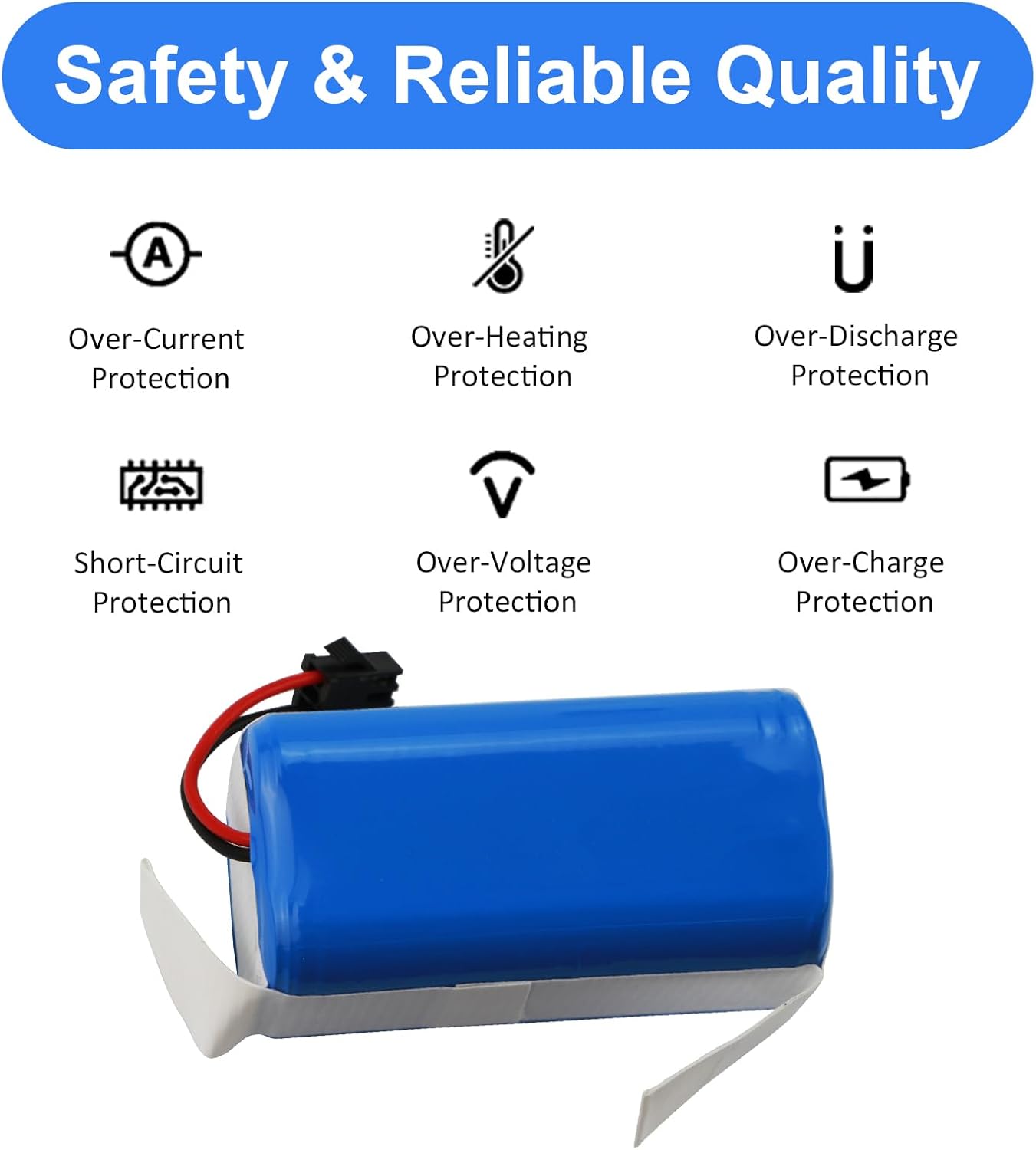 MULS 2600mAh Battery Safety Features