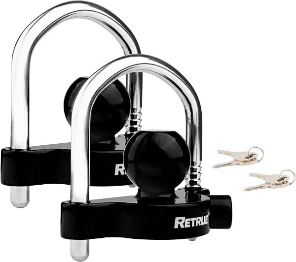 RETRUE Universal Coupler Lock Heavy-Duty Steel Adjustable