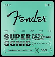 Cordas de Violão 350's Fender em Aço Inoxidável - Calibres 350L .009-.042