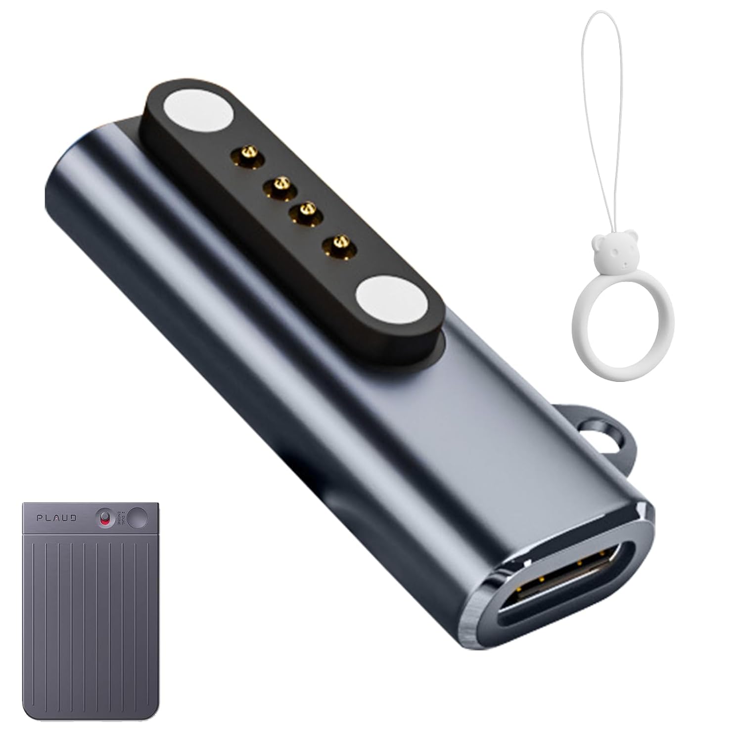 Type C Charger Adapter for PLAUD Note AI/Plaud Note Pro AI Voice Recorder Charger Connector,USB-C Female Charging Converter Accessories(2 Pack