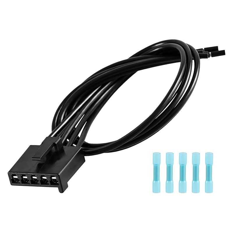 Chicote com Conector do Resistor do Motor do Ventilador HIMARKLIF para Ford Fusion, Lincoln MKZ e Mercury Milan – 1 unidade