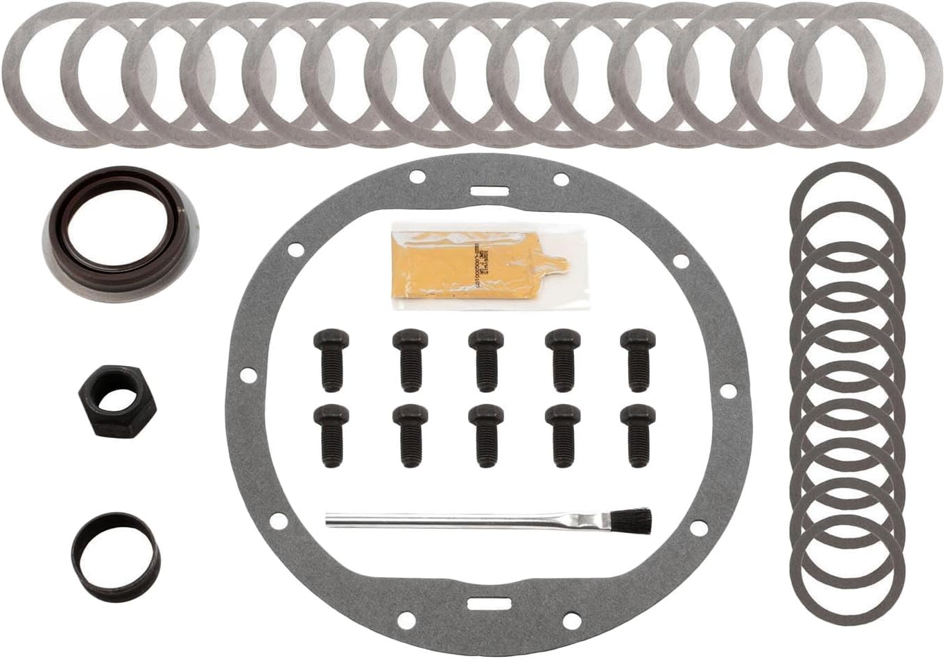 Motive Gear GM8.5IKL Differential Gear Install Kit for GM 8.5" Rear, Fits 10-Bolt, Includes Pinion Seal, Crush Sleeve and Gasket - Fits Buick, Cadillac, Chevrolet, GMC, Hummer and Isuzu