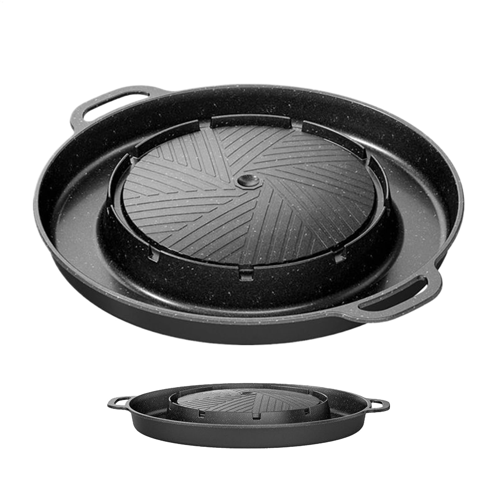 Patelnia Grill I Hot Pot 2 W 1 Grillowa Patelnia Wewnętrzna