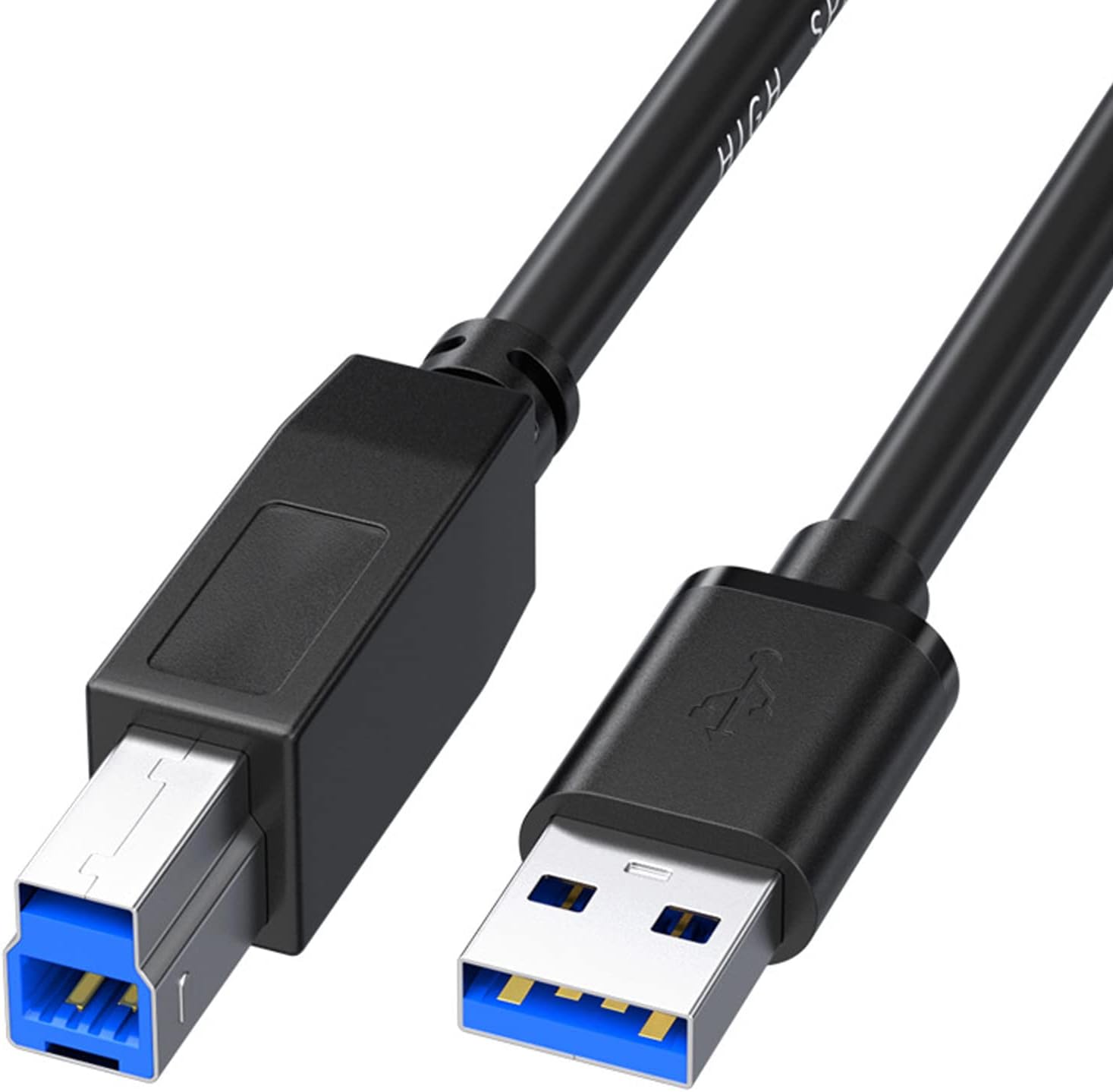 Amazon.co.jp: プリンターケーブル USBケーブル abタイプ プリンター配線 0.5M Epson Canon Brother ...