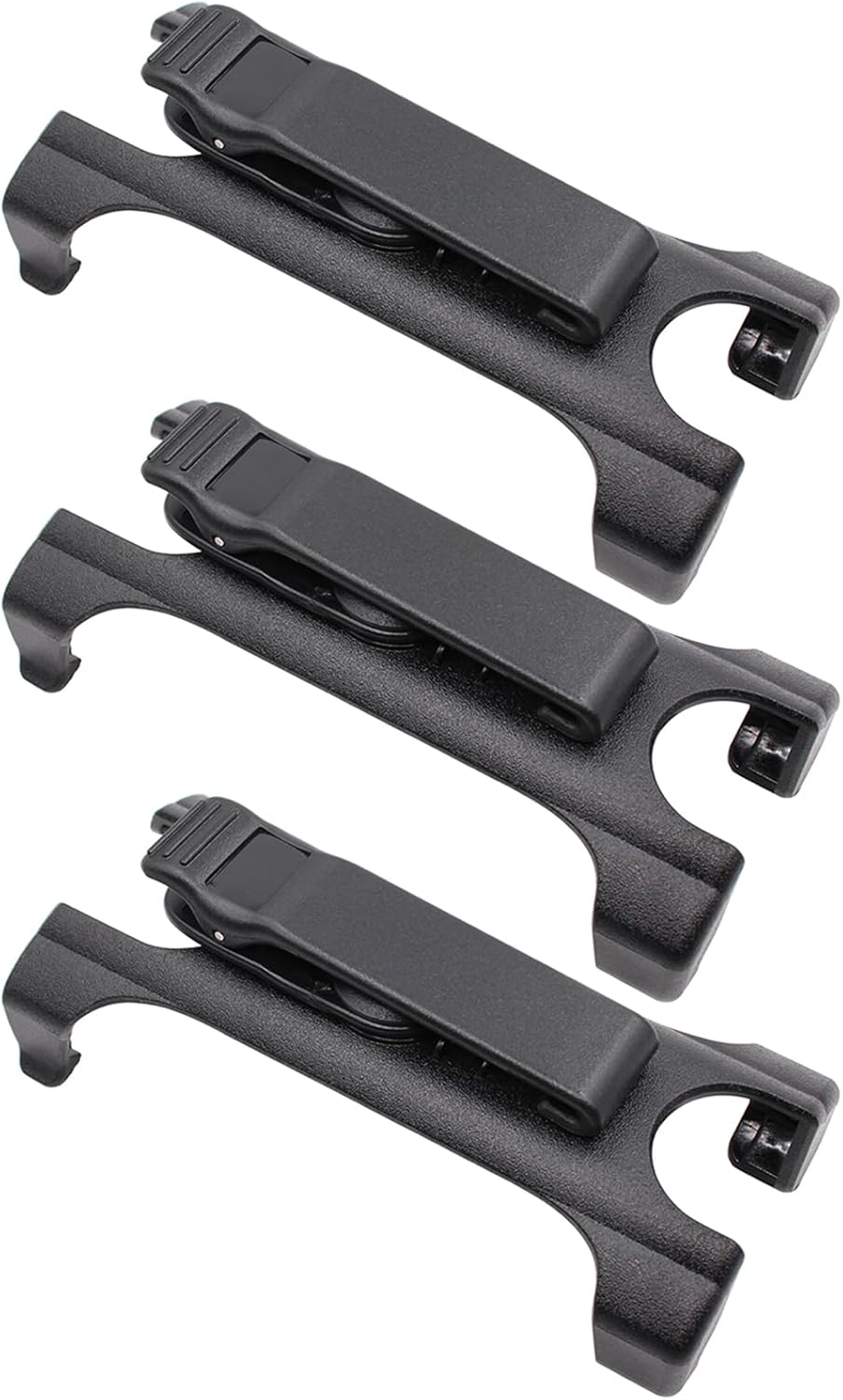 PMLN7190 PMLN7190A Carry Holster Holder Case with Swivel Belt Clip Fit for Motorola SL300 SL500 SL3500e SL1600 SL2600 SL1M SL2M Two Way Radio (3 Pack)