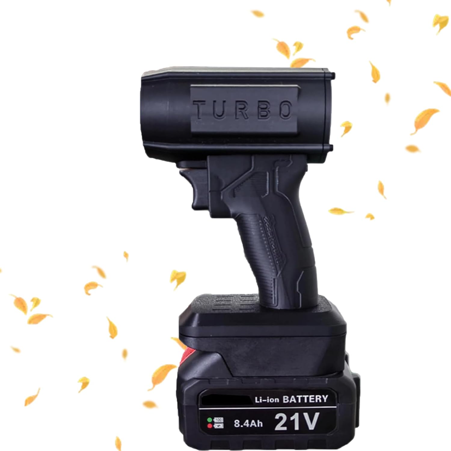 Storm Industries Jet Blower, Electric Cordless Jet Blower Car Dryer, 140,000 RPM, 200 MPH, Portable Handheld Turbo Blower, Suitable for Vehicle Drying, Fallen Leaves Cleaning (for Dewalt)