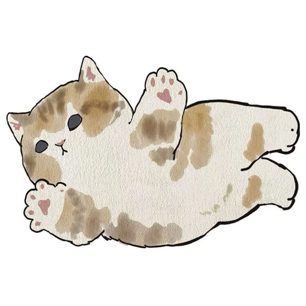 Tapis de salle de bain chat chambre enfant 50,8x81,3cm