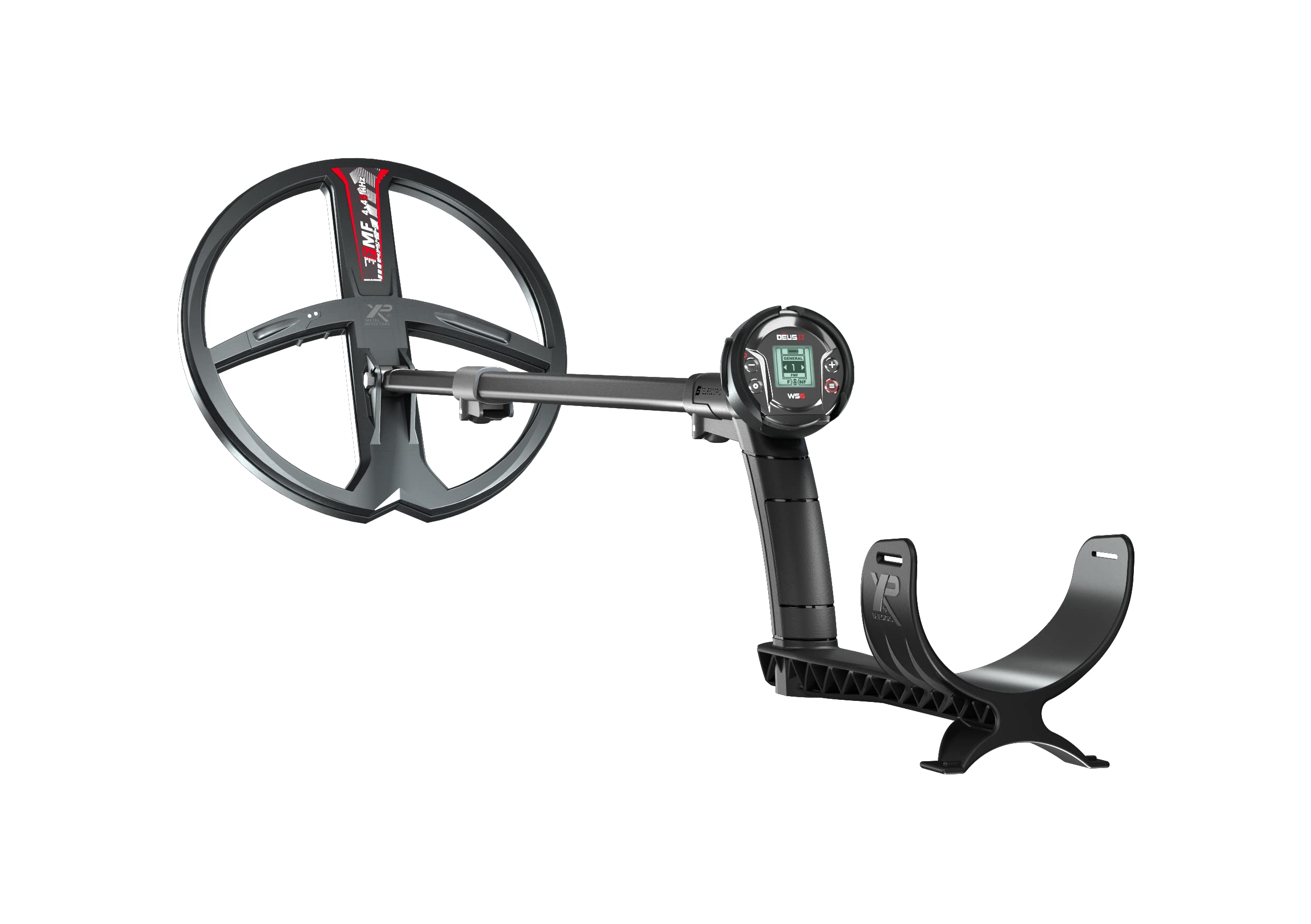 XP Metal Detectors Deus II 11" WS6 Master - Weatherproof and Multi Frequency, Ideal for Treasure and relic Hunting, WS6 Wireless Headphones and S-Telescopic Stem (DEUS2-28FMFWS6E)