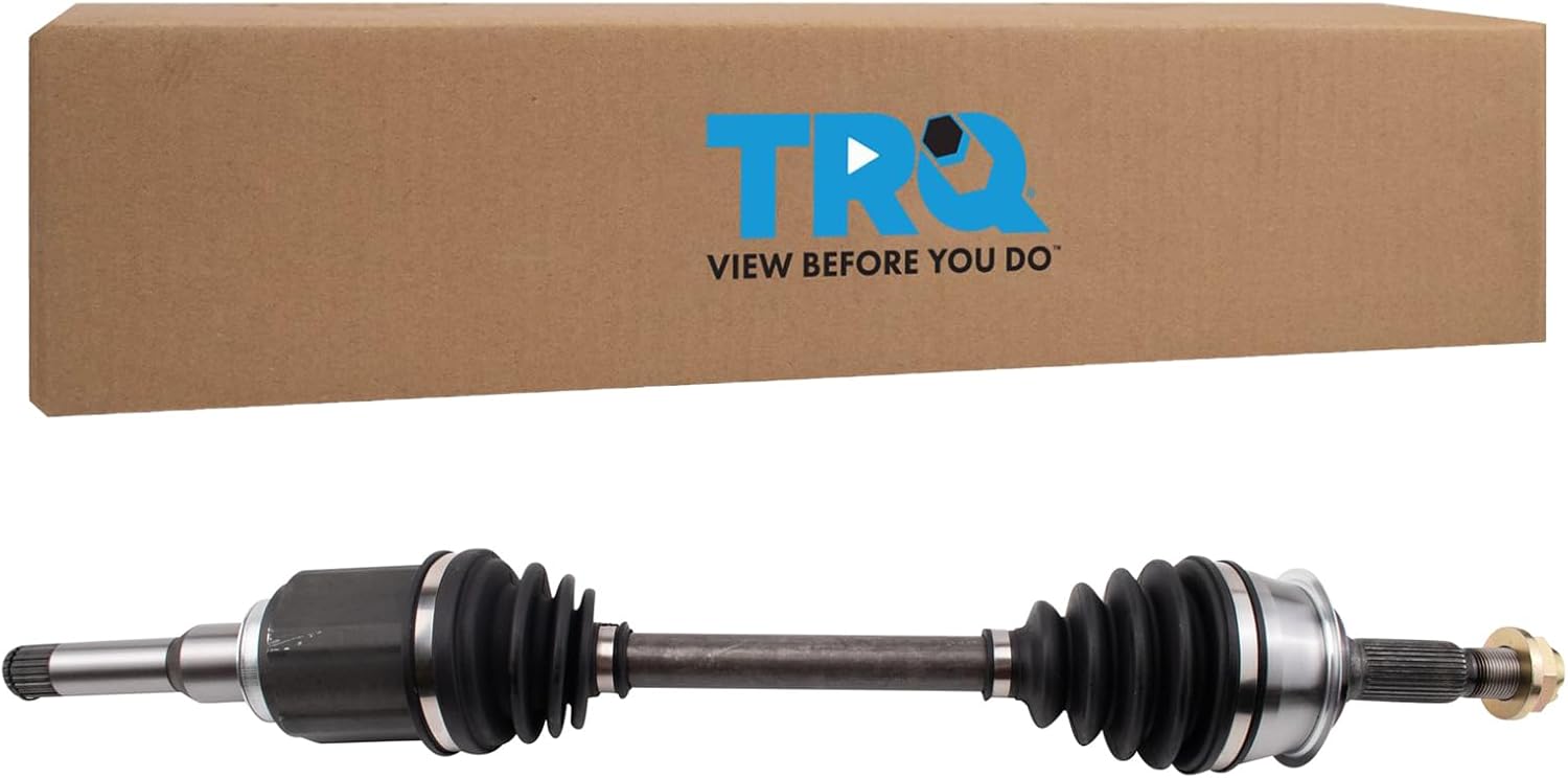 TRQ Front Driver Side CV Axle Assembly Compatible with 2017-2018 Chevrolet Cruze L4 1.4L Automatic Transmission 2016 Cruze Automatic Transmission 2019 Cruze L LS LT Premier