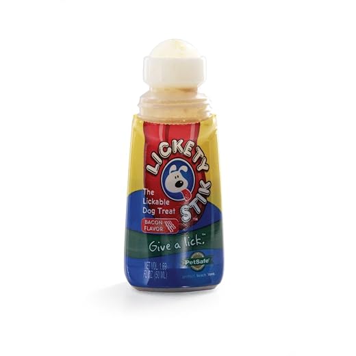 Petsafe Lickety Stik Low-Calorie Liquid Dog Treat, Bacon