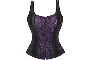 Vanessa Costume Little Mermaid Women Sexy Boned Lace Up Corsets and Strap...