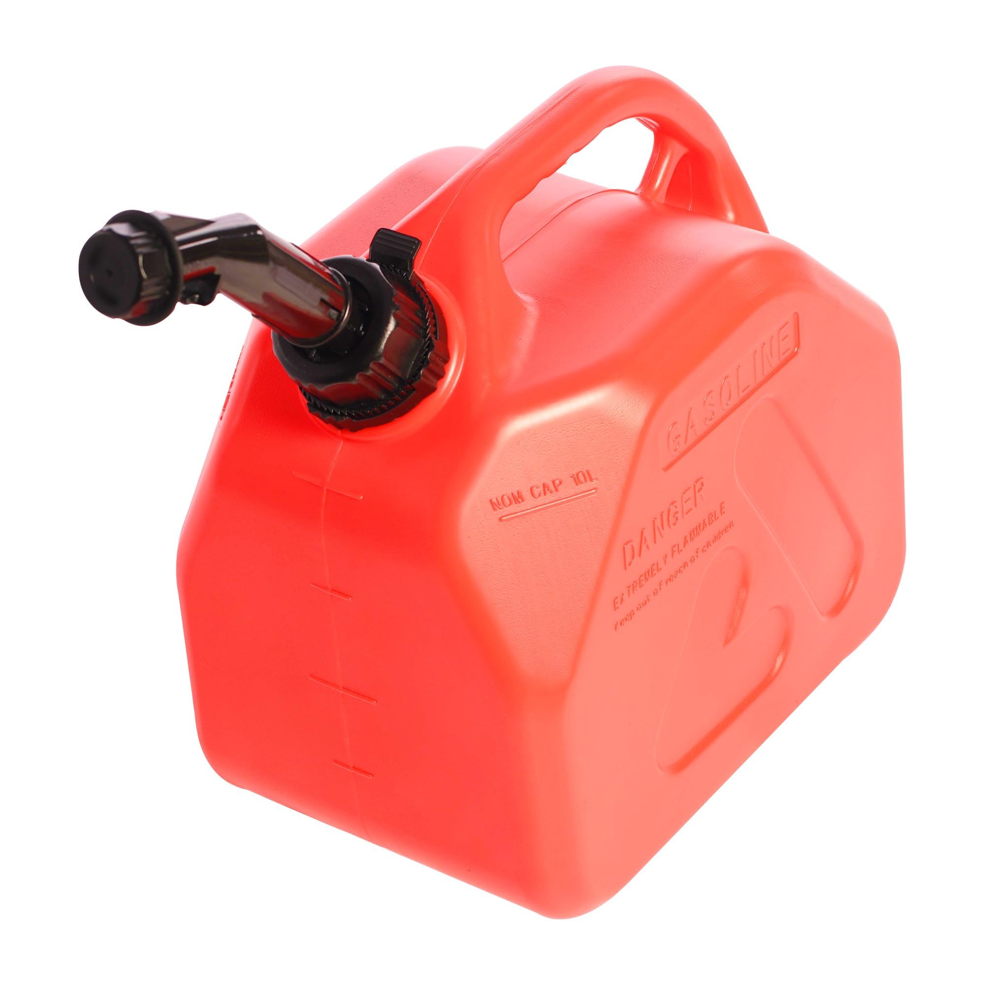 Parkerbrand.com Hdpe Plastic Emergency Petrol Fuel Jerry Can 10L