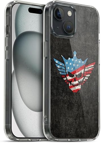 Miniatura 89 de Head Case Designs Funda de gel suave con licencia oficial de la WWE American Nightmare Flag Cody Rhodes Graphics compatible con Apple iPhone 7