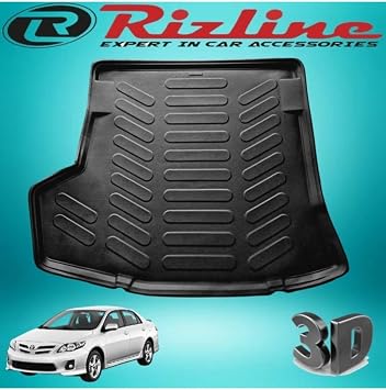 Toyota Corolla 3d Bagaj Havuzu Paspas  2007-2012 Aras  rizbgas275 ile uyumlu