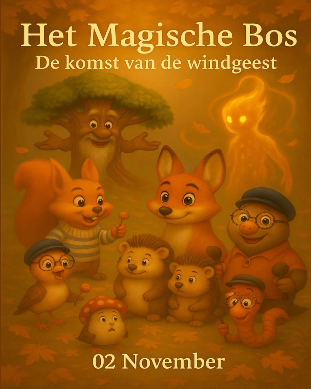 De komst van de windgeest: Het Magische Bos - 02 - November: 2