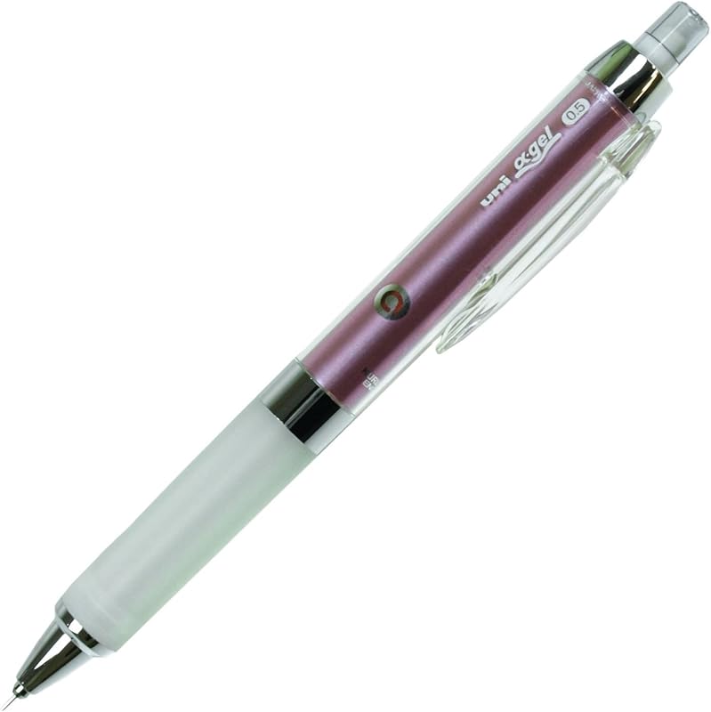Uni Alpha-Gel Kuru Toga Mechanical Pencil, 0.5 mm, Noble Pink Body (M5858GG1PN.13)