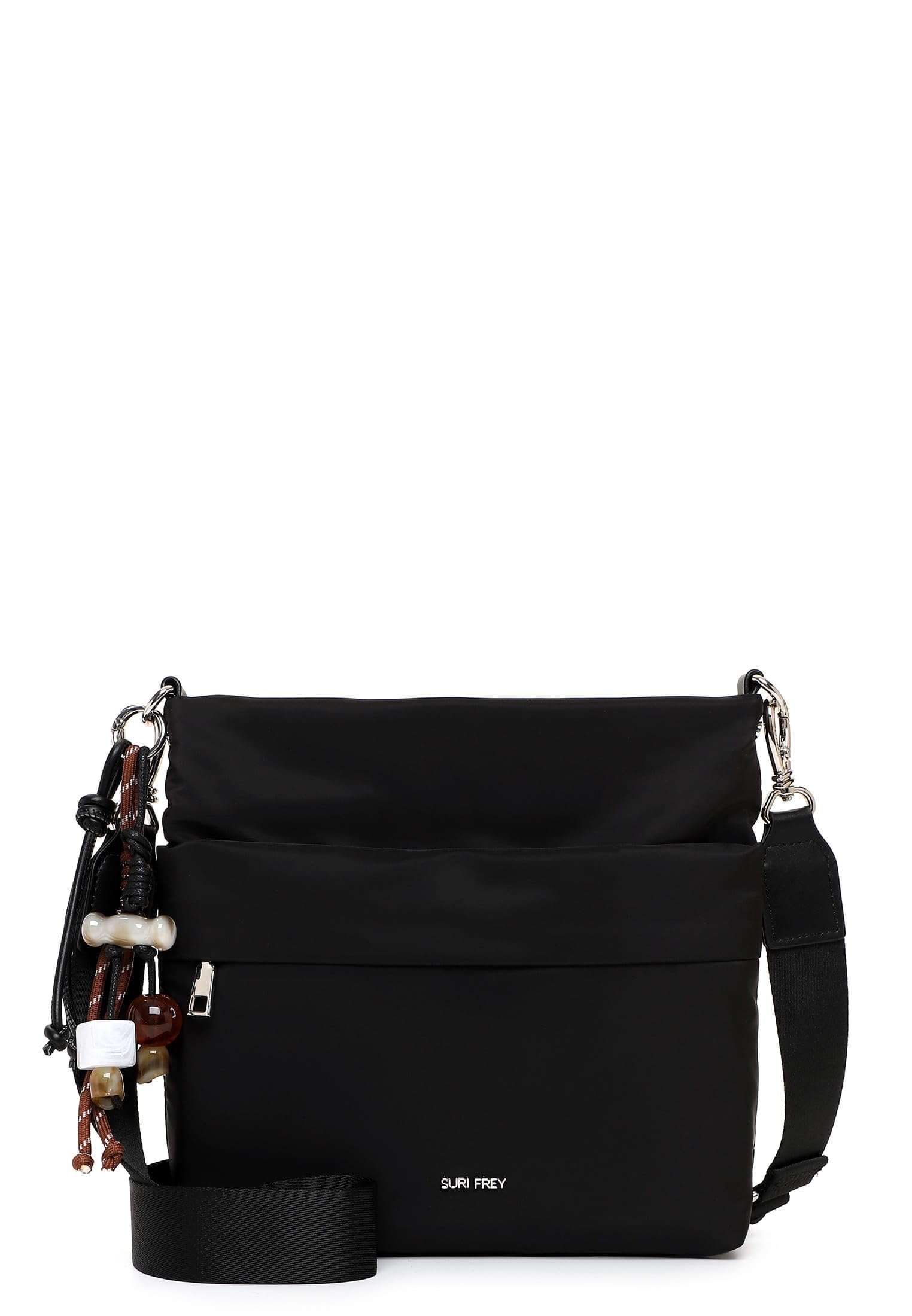 Bolso bandolera para mujer de diseño liso SURI FREY Sandey 17341 con correa cómoda ajustable 6