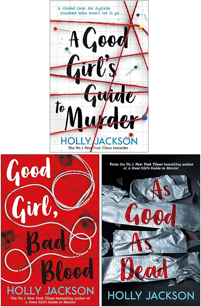 A Good Girl's Guide to Murder Series 3 Books Collection Set By Holly Jackson ( A Good Girl's Guide to Murder, Good Girl Bad Blood, As Good As Dead)