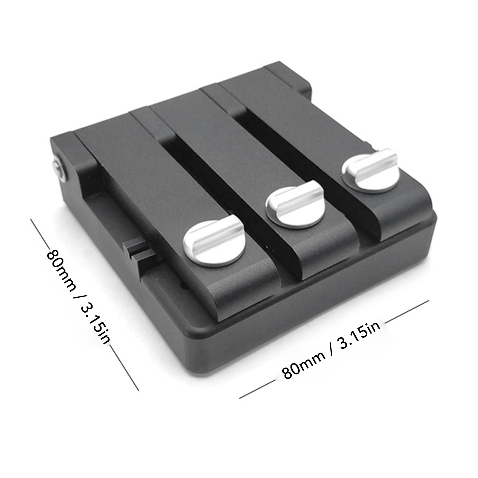 Glasfaser-V-Groove-Aligner-Koppler-Prüf adapter mit Aufbewahrung sbox für Faser tests