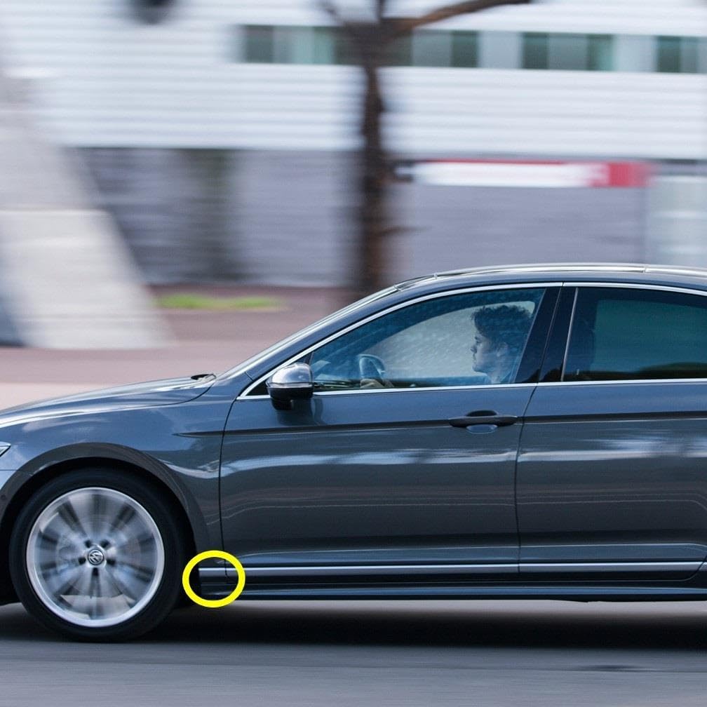 Sol Marşpiyel Ön Çıta Krom 3G0853991A 3G0853995D VW Passat B8 ile uyumlu 2015-19