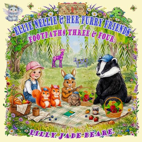 ELLIE NELLIE & HER FURRY FRIENDS.: FOOTPATHS THREE AND FOUR. (ELLIE NELLIE & HER FURRY FRIENDS. THE SECTRET FOOTPATHS.)