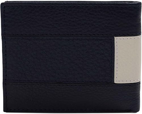 Vista 69 de Tommy Hilfiger Cartera de piel auténtica para hombre con ventana de identificación y múltiples ranuras para tarjetas Negro Cambridge