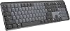 Teclado mecánico inalámbrico iluminado Logitech MX Mechanical, interruptores táctiles silenciosos, teclas retroiluminadas, Bluetooth, USB-C, macOS, Windows, Linux, iOS, Android, metal, Grafito 1