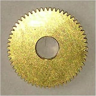 HELVES 2pcs Copper Gear 0.3 Modulus 58 Teeth 0.3M 58T Outside Diameter 18MM Hole Diameter 5mm