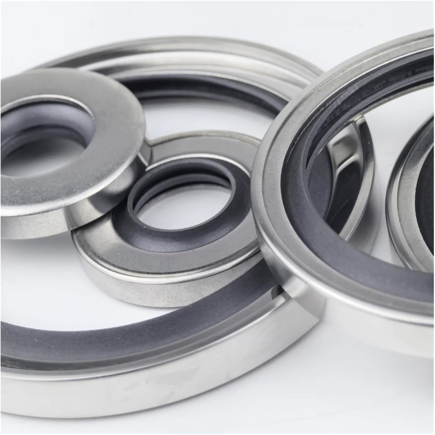ID:60/62/63mm304 Stainless Steel Shaft Oil Seal 60/62/63 * 75/76/78/80/82/85 * 8/10/12/15mm Air Compressor Screw Rod ISO:9001(CDL,60X72X8)