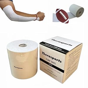4 Inches X 10 9 Yards Turf Tape Football - Extra Wide White Football Turf Tape - Latex